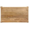 Valgomojo stalas, 135x75x76cm, mango medienos masyvas