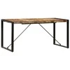 Valgomojo stalas, 160x80x75cm, perdirbtos medienos masyvas