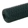 Vielinis tinklas viščiukams su PVC danga, žalias, 25x1,5m