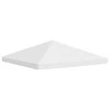 Viršutinis pavėsinės uždangalas, 310 g/m², 3x3m, baltas