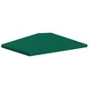Viršutinis pavėsinės uždangalas, žalias, 310 g/m², 4x3m