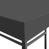 Viršutinis pavėsinės uždangalas, pilkas, 310 g/m², 3x3m