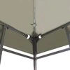 Viršutinis pavėsinės uždangalas, kreminis, 310g/m², 3x3m