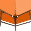 Viršutinis pavėsinės uždangalas, oranžinis, 310 g/m², 3x3m