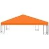 Viršutinis pavėsinės uždangalas, oranžinis, 310 g/m², 3x3m