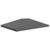 Viršutinis pavėsinės uždangalas, pilkas, 310 g/m², 4x3m