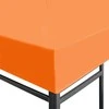 Viršutinis pavėsinės uždangalas, oranžinis, 310 g/m², 3x3m