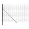 Vielinė tinklinė tvora, antracito, 1,4x25m, plienas