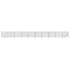 Vielinė tinklinė tvora, antracito, 2x25m, galvanizuotas plienas