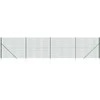Vielinė tinklinė tvora su smaigais, žalios spalvos, 1,4x10m