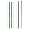 Vielinė tinklinė tvora, žalia, 2x10m, galvanizuotas plienas