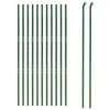 Vielinė tinklinė tvora, žalia, 2x25m, galvanizuotas plienas