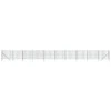 Vielinė tinklinė tvora, žalia, 2x25m, galvanizuotas plienas