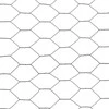 Vielos tinklas su PVC danga, pilkas, 25x1m