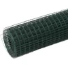 Vielos tinklas su PVC danga, žalias, 10x0,5m