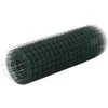 Vielos tinklas su PVC danga, žalias, 10x0,5m