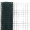 Vielos tinklas su PVC danga, žalias, 25x0,5m