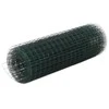 Vielos tinklas su PVC danga, žalias, 25x0,5m