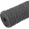 Vielos tinklas viščiukų aptvarui su PVC danga, pilkas, 25x0,5m