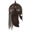 Vikingų kario šalmas, vario, plienas, antikvarinė kopija