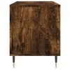 Vinilinių plokštelių spintelė, dūminė, 100x38x48cm, mediena