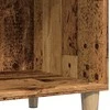Vinilinių plokštelių spintelė, medienos, 84,5x38x89cm, mediena