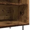 Vinilinių plokštelių spintelė, medienos, 84,5x38x48cm, mediena
