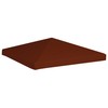 Viršutinis pavėsinės uždangalas, terakota, 3x3m, 310 g/m²