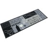 Virtuvės kilimėlis, pilkas, 45x150cm, aksomas, plaunamas