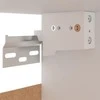 Virtuvės spintelių komplektas, 8d., baltos spalvos