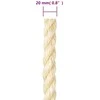 Virvė, 25m, 100% sizalis, 20mm