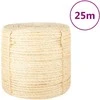 Virvė, 25m, 100% sizalis, 6mm