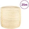 Virvė, 25m, 100% sizalis, 8mm