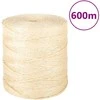 Virvė, 600m, 100% sizalis, 2mm