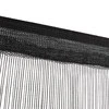 Virvelinės užuolaidos, 2vnt., 100x250cm, juodos spalvos
