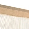 Virvelinės užuolaidos, 2vnt., 100x250cm, smėlio spalvos
