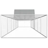 Voljeras viščiukams, 14x2x2m, galvanizuotas plienas