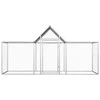 Voljeras viščiukams, 3x1x1,5m, galvanizuotas plienas