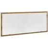 Vonios kambario LED veidrodis, artisano, 100x8,5x37cm, mediena