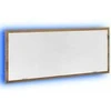 Vonios kambario LED veidrodis, artisano, 100x8,5x37cm, mediena