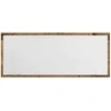 Vonios kambario LED veidrodis, medienos, 100x8,5x37cm, mediena