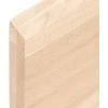 Vonios kambario stalviršis, 40x60x(2–4)cm, medienos masyvas