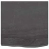 Vonios stalviršis, tamsiai rudas, 60x60x(2-6)cm, mediena