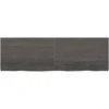 Vonios stalviršis, tamsiai rudas, 160x50x(2-4) cm, mediena