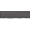 Vonios stalviršis, tamsiai rudas, 160x40x(2-4)cm, mediena