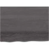 Vonios stalviršis, tamsiai rudas, 80x60x(2-4) cm, mediena
