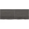 Vonios stalviršis, tamsiai rudas, 140x50x(2-4) cm, mediena