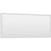 Vonios kambario veidrodis, baltos spalvos, 90x1,5x37cm, MDP