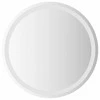 Vonios kambario veidrodis su LED, 60cm, apskritas