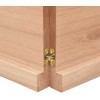 Vonios stalviršis, šviesiai rudas, 120x30x(2-4)cm, mediena